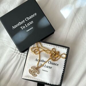 Swarovski Chanel necklace